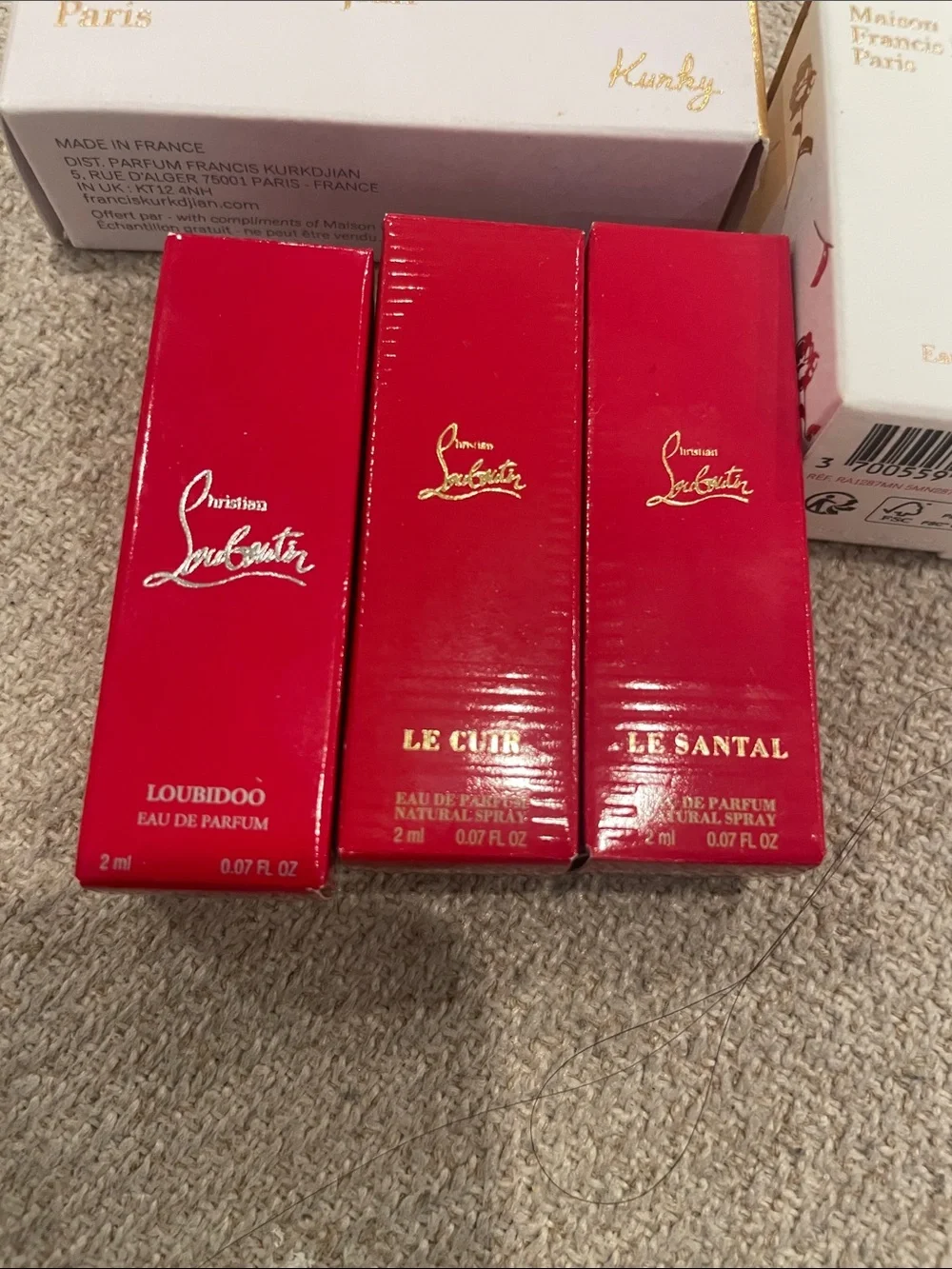 Maison Francis Kurkdjian christian louboutin